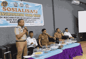 BPN Takalar Sosialisasikan Percepatan Sertifikasi Tanah Wakaf di Laikang