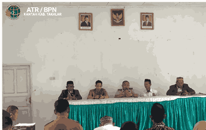 BPN Takalar Gelar Sosialisasi Sertifikasi Tanah Wakaf di Galesong Selatan