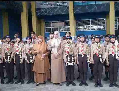 MPN 22 Makassar Gelar Kemah Pramuka, 300 Siswa Dilatih Kepemimpinan
