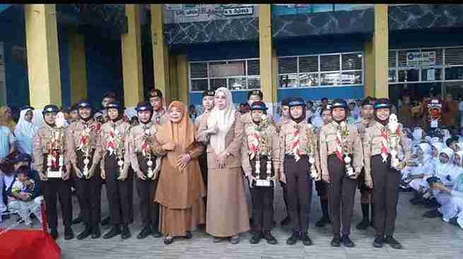 MPN 22 Makassar Gelar Kemah Pramuka, 300 Siswa Dilatih Kepemimpinan