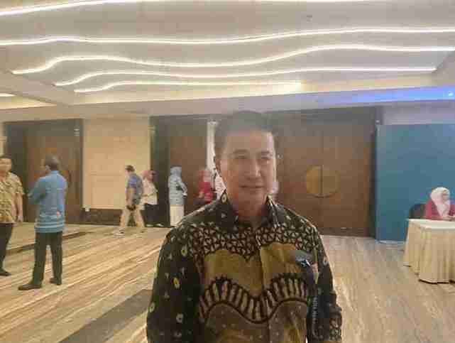 Direktur Utama Perumda Terminal Makassar Metro, Elber Makbul Amin,