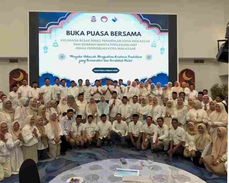 Buka Puasa Sambil Evaluasi, Disdik Makassar Bahas Kinerja SKPD