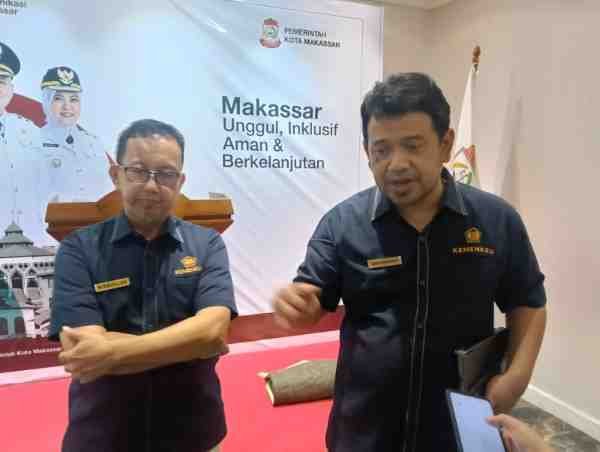 Kepala Bidang Penyuluhan, Pelayanan dan Hubungan Masyarakat Kanwil DJP Sulselbartra, Sigit Purnomo, saat audiensi bersama Wali Kota Makassar di Balai Kota Makassar, Rabu (4/3/2026), sekaligus mengingatkan masyarakat agar waspada terhadap modus penipuan yang mengatasnamakan Direktorat Jenderal Pajak.