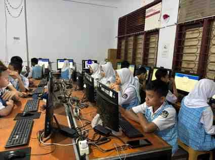Siap Hadapi TKA, SMPN 4 Makassar Latih Siswa Lewat Simulasi Ujian