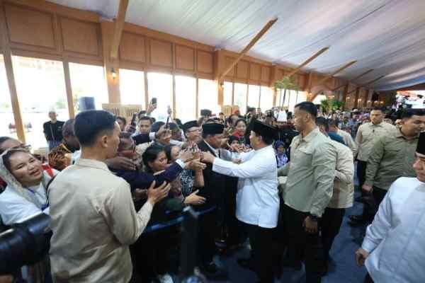 Suasana Open House di Istana Negara. (ist)