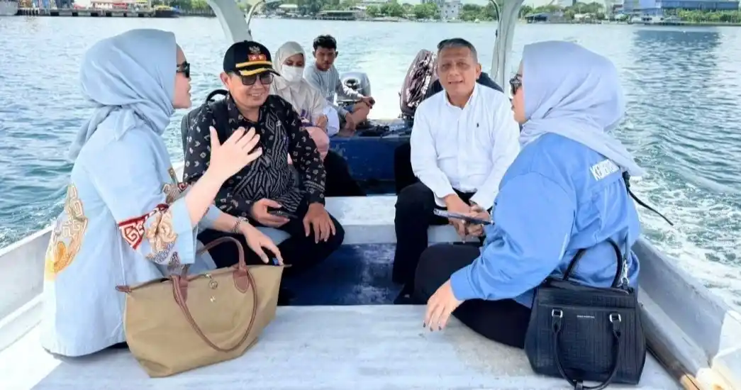 Kantah Makassar Tinjau P4T di Pulau Lae-Lae Kantah Makassar Tinjau P4T di Pulau Lae Lae
