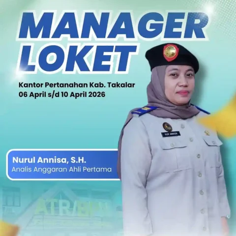 Manager Loket Kantah Takalar Dukung WBK dan WBBM