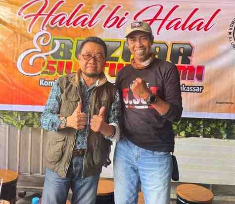 Kegiatan bazar silaturahmi yang digelar Komite Lintas Angkatan Alumni SMPN 4 Makassar sebagai ajang mempererat kebersamaan antar generasi alumni. WhatsAppImage2026 04 11at14.26.01