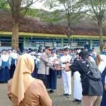 Lewat Police Go To School, Polsek Tamalate Bina Karakter Siswa SMPN 54