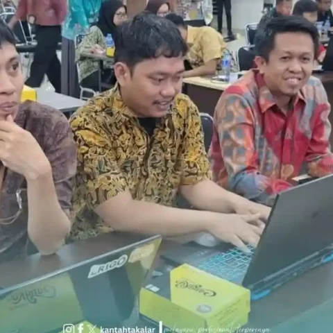 BPN Takalar Ikuti Pelatihan Geospasial di Makassar