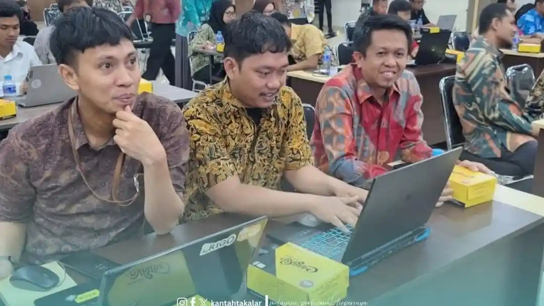 BPN Takalar Ikuti Pelatihan Geospasial di Makassar
