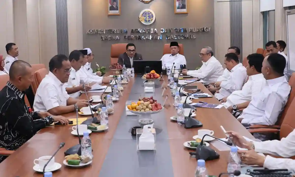 Menteri Nusron Tegaskan Lokasi LP2B di Kalsel Jadi Kewenangan Daerah Menteri Nusron Tegaskan Lokasi LP2B di Kalsel Jadi Kewenangan Daerah