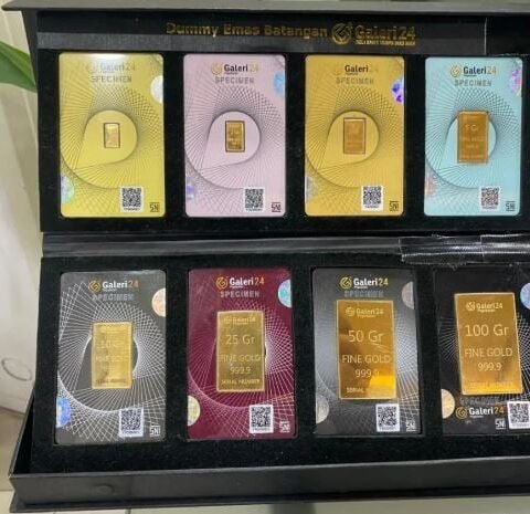 Harga Emas di Pegadaian Anjlok pada 24 Mei 2026: Antam, UBS, Galeri 24 Turun Rp12.000–Rp15.000