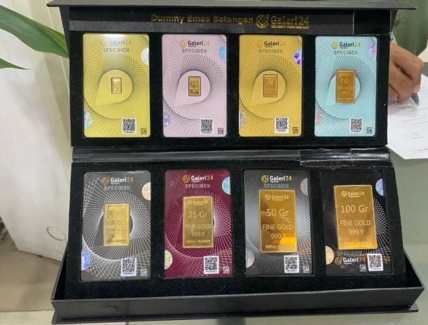 Harga Emas di Pegadaian Anjlok pada 24 Mei 2026: Antam, UBS, Galeri 24 Turun Rp12.000–Rp15.000