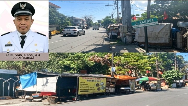 PKL Kandea dan Jalan Mesjid Raya Masih Berjualan Meski SP3, Lurah Baraya Tegaskan: Kami Tunggu Arahan Camat Bontoala 1 IMG 20260618 143427