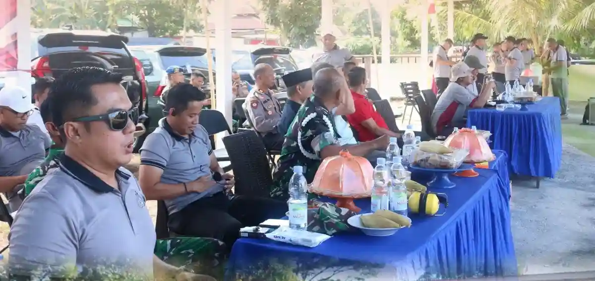 Kepala Kantah Takalar Hadiri Menembak Eksebisi HUT Bhayangkara ke-80