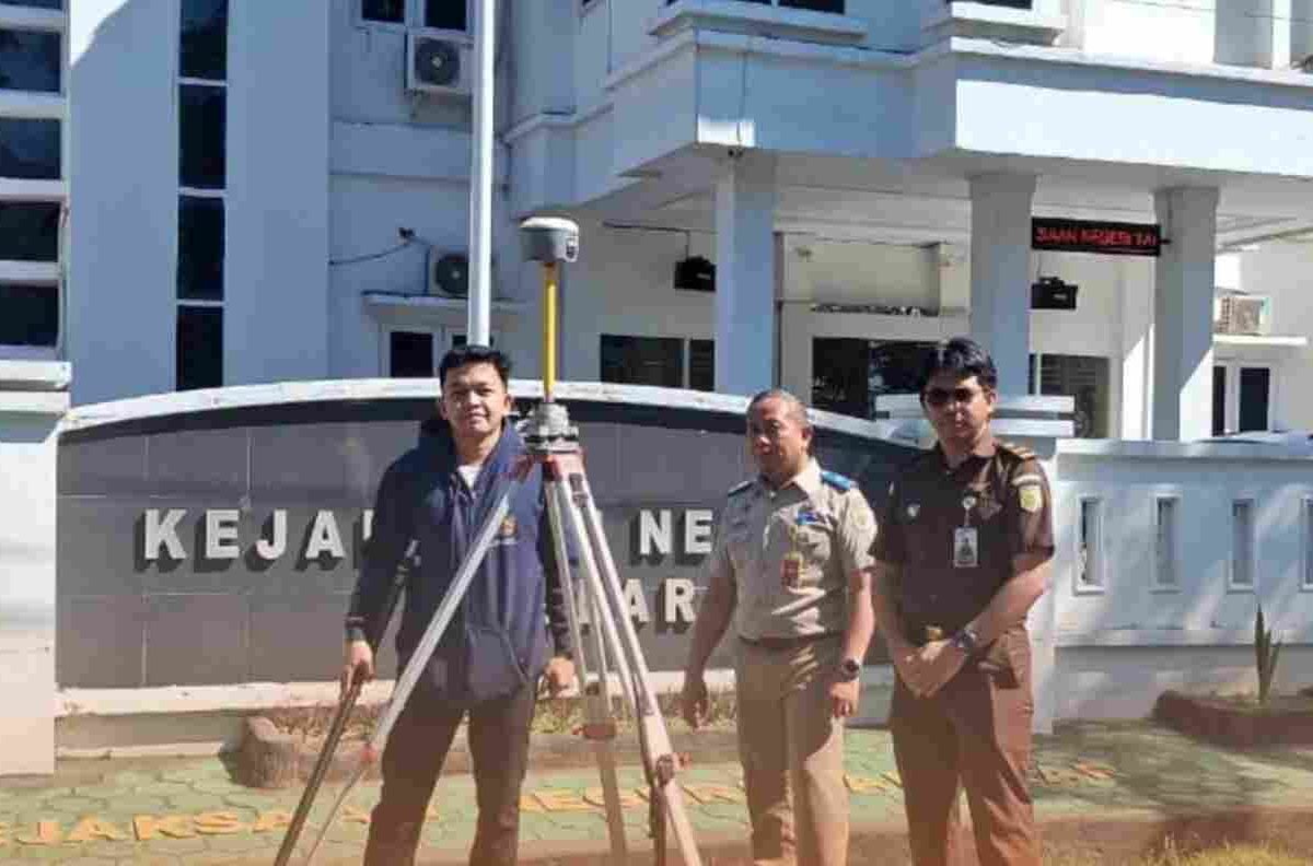 Kantor Pertanahan Takalar Ukur Aset Kejaksaan untuk Perkuat Administrasi Tanah Negara