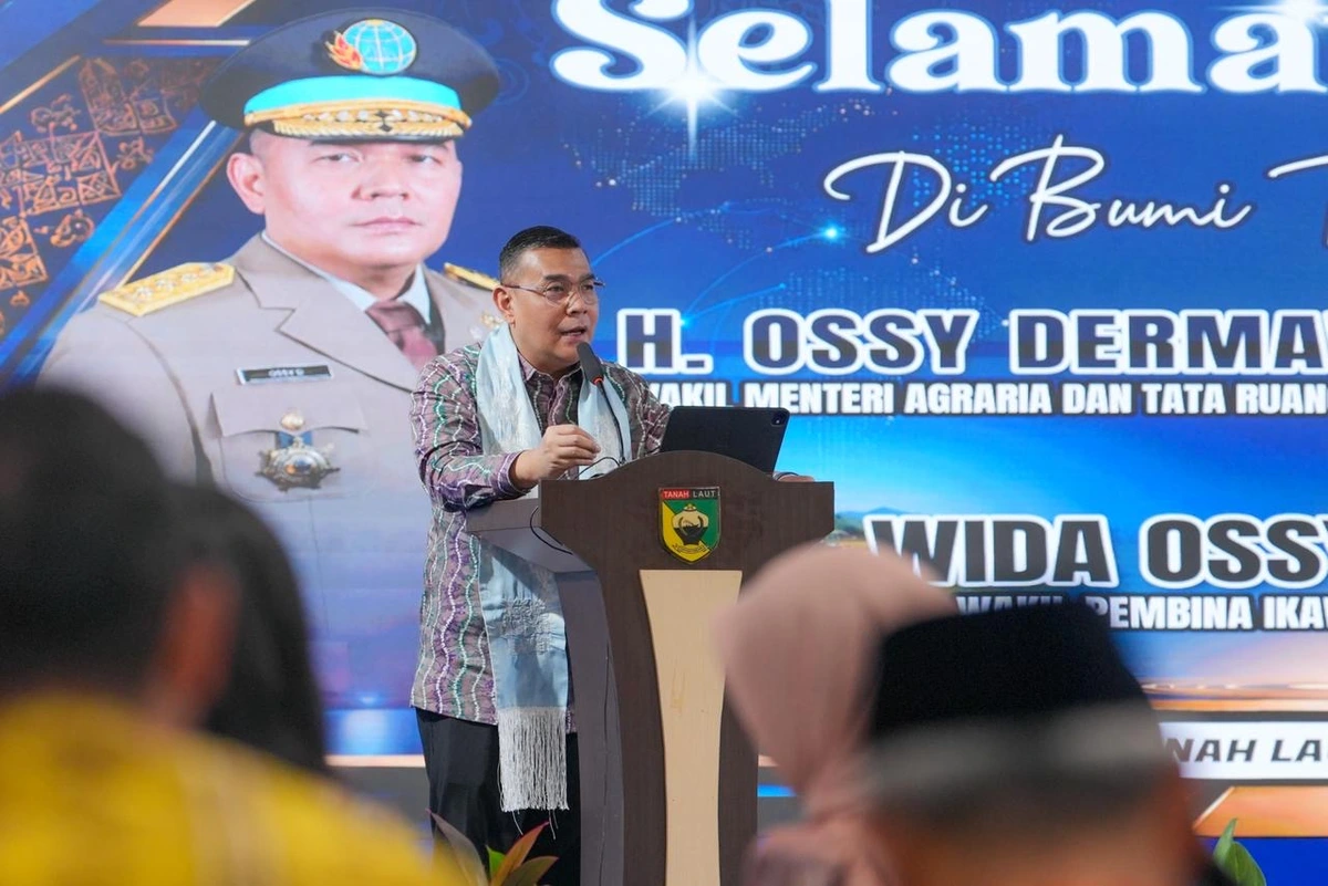 Wamen Ossy Minta Tanah Laut Optimalkan GTRA Pertanahan Wamen Ossy Minta Tanah Laut Optimalkan GTRA Pertanahan