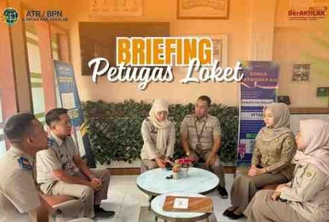 Awali Pekan Kerja, Kantah Takalar Gelar Briefing Petugas Loket 7 WhatsAppImage2026 05 31at20.14.061