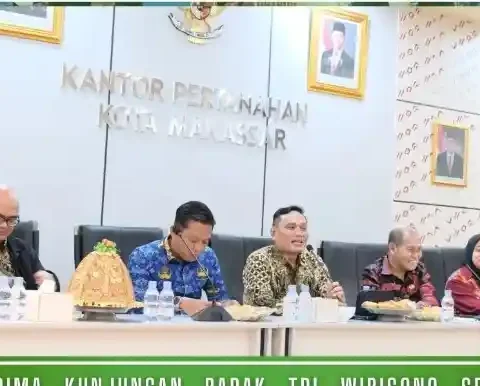 Inspektur Wilayah II ATR/BPN Tinjau Kantah Makassar dalam Penilaian Zona Integritas 4 WhatsAppImage2026 06 17at18.09.58