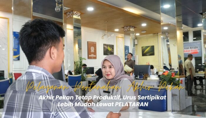Akhir Pekan, Kantor Pertanahan Makassar Buka PELATARAN untuk Layanan Sertipikat