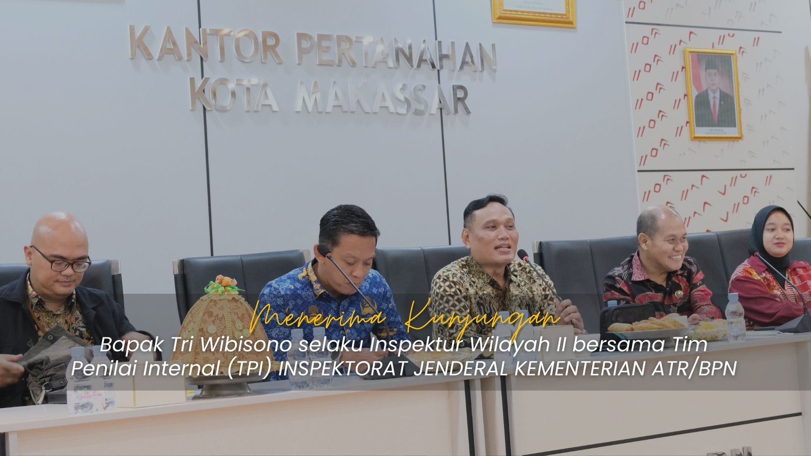Integritas Jadi Kunci Penilaian Zona Integritas di Kantah Makassar 1 Integritas Jadi Kunci Penilaian Zona Integritas di Kantah Makassar