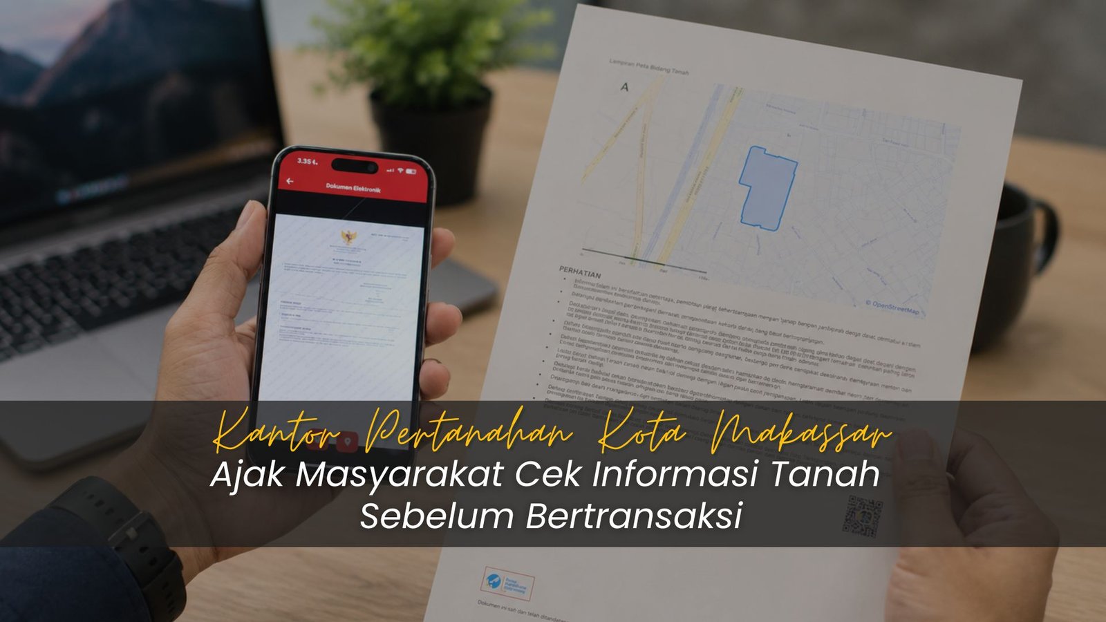 Kantor Pertanahan Makassar Imbau Warga Cek Sertipikat Tanah via Sentuh Tanahku Sebelum Transaksi 1 Kantor Pertanahan Makassar Imbau Warga Cek Sertipikat Tanah via Sentuh Tanahku Sebelum Transaksi