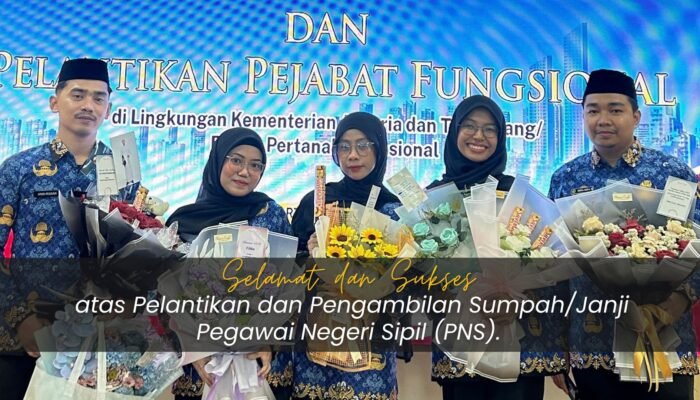 Kantor Pertanahan Makassar Kukuhkan PNS Baru, Tekankan Integritas dan Pelayanan Modern
