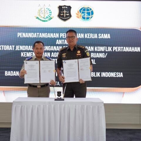 Kementerian ATR/BPN dan Kejaksaan Agung Perkuat Sinergi Pemulihan Aset Tanah