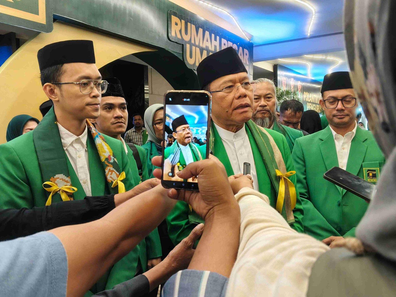 Ketua Umum PPP Mardiono Ingatkan Kader Tidak Terprovokasi Isu Negatif Program Presiden