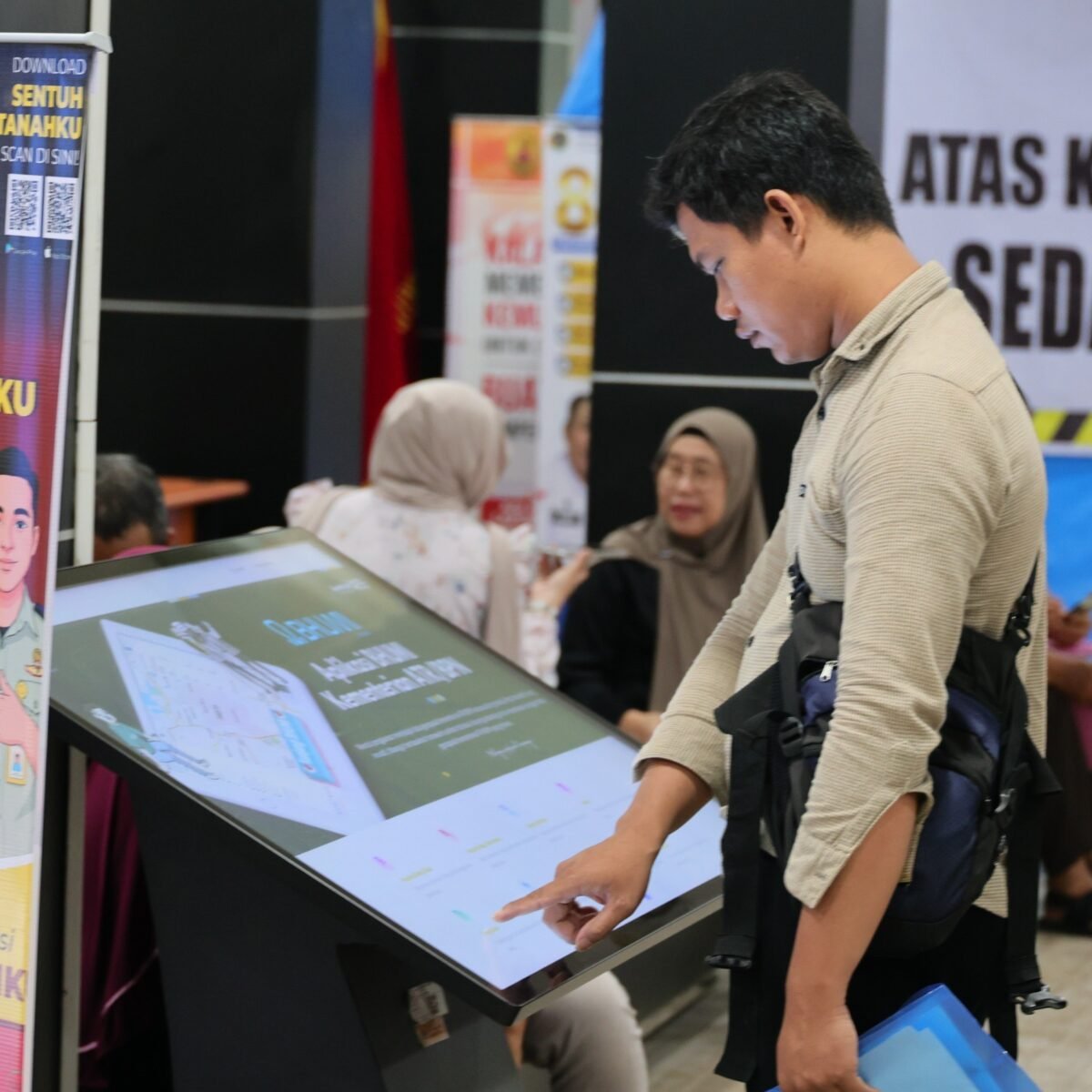 Kini Masyarakat Bisa Atur Sendiri Jadwal ke Kantor Pertanahan Lewat Fitur Antrian Daring Sentuh Tanahku