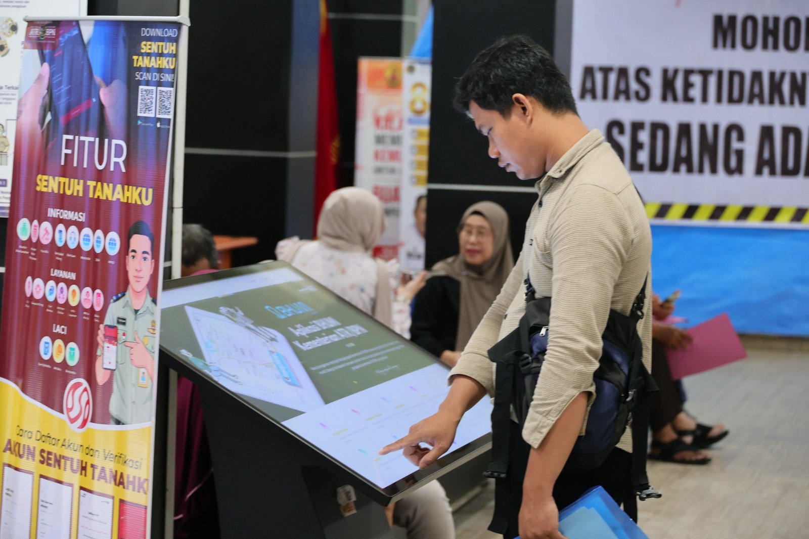 Kini Masyarakat Bisa Atur Sendiri Jadwal ke Kantor Pertanahan Lewat Fitur Antrian Daring Sentuh Tanahku