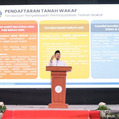Menteri Nusron Dorong Sertipikasi Tanah Wakaf demi Lindungi Aset Umat dalam ICOP 2026