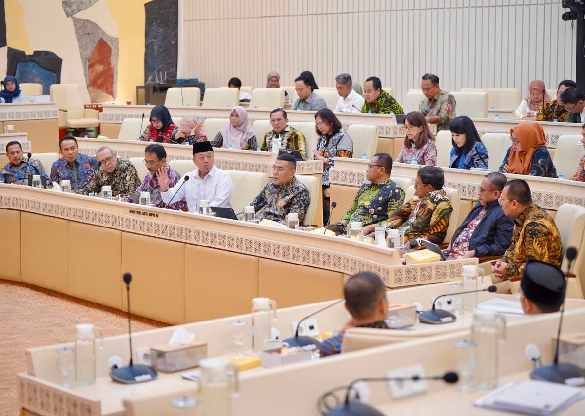 Menteri Nusron Usulkan Pagu Rp10,6 Triliun untuk 2027, Komisi II DPR Dukung Tambahan Anggaran