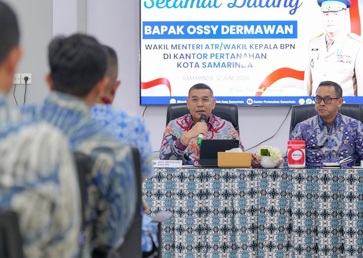 Wamen Ossy: ATR/BPN Harus Jadi Solusi Pembangunan Kalimantan Timur