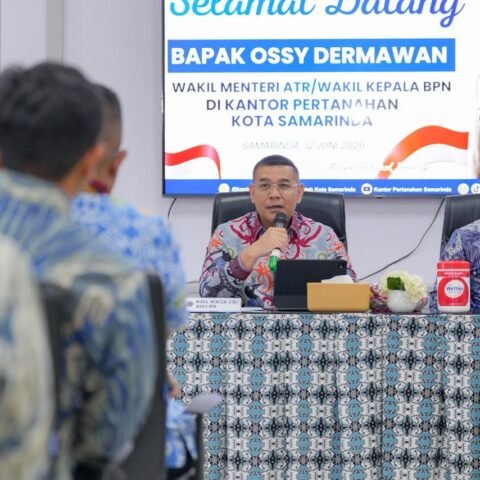 Wamen Ossy: ATR/BPN Harus Jadi Solusi Pembangunan Kalimantan Timur
