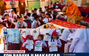 Tak Sekedar Kenalkan Sekolah, MPLS SDN Baraya II Makassar Ajarkan Anti-Bullying dan Gaya Hidup Sehat 3 IMG 20260715 114056
