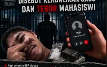 Diduga Bebas Pakai HP dari Dalam Lapas, Napi Bollangi Disebut Kendalikan Sabu dan Teror Mahasiswi