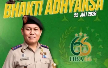 Kantah Makassar Sampaikan Ucapan Hari Bhakti Adhyaksa ke-66