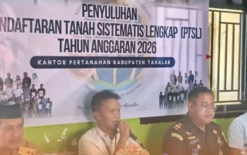 Kantor Pertanahan Takalar Adakan Penyuluhan PTSL di Kecamatan Laikang Kejari dan Polres Hadir