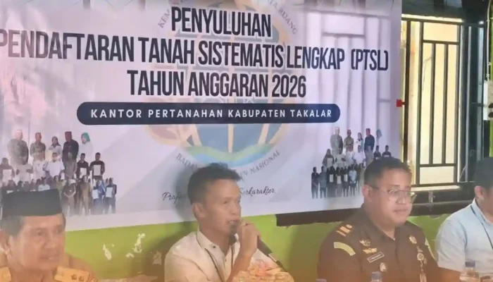 Kantor Pertanahan Takalar Adakan Penyuluhan PTSL di Kecamatan Laikang, Kejari dan Polres Hadir