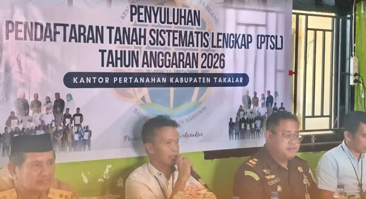 Kantor Pertanahan Takalar Adakan Penyuluhan PTSL di Kecamatan Laikang Kejari dan Polres Hadir