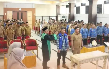 Kantor Pertanahan Takalar Lantik Satgas PTSL 2026 Sekda Apresiasi Komitmen Kepastian Hukum Lahan