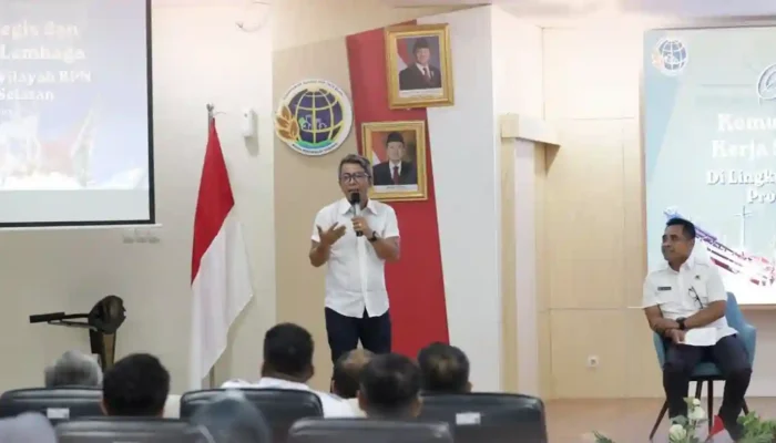 Kepala Kantor Pertanahan Takalar Ikuti Sosialisasi Komunikasi Strategis Bersama Staf Khusus Menteri ATR/BPN