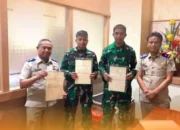 Kodim 1426/Takalar Terima Sertipikat Hak Pakai Aset Negara