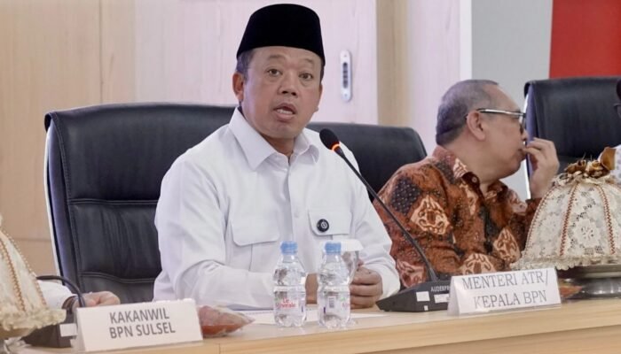 Menteri ATR/BPN Nusron Wahid Bina Jajaran Kanwil BPN Sulsel, Tekankan Profesionalisme dan Layanan Transparan