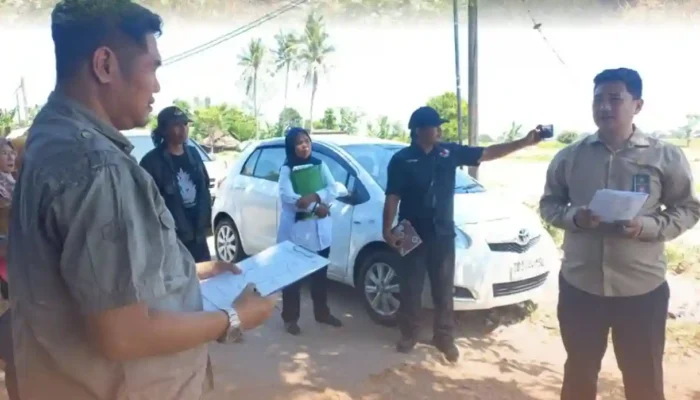 Kantah Takalar Hadiri Pemeriksaan Setempat Objek Sengketa di Bontolebang