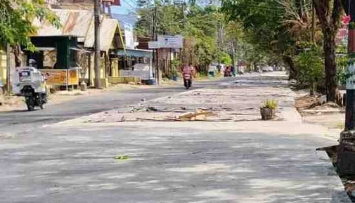 Pemkab Pangkep Percepat Perbaikan Jalan Matahari, Progres Capai 40 Persen