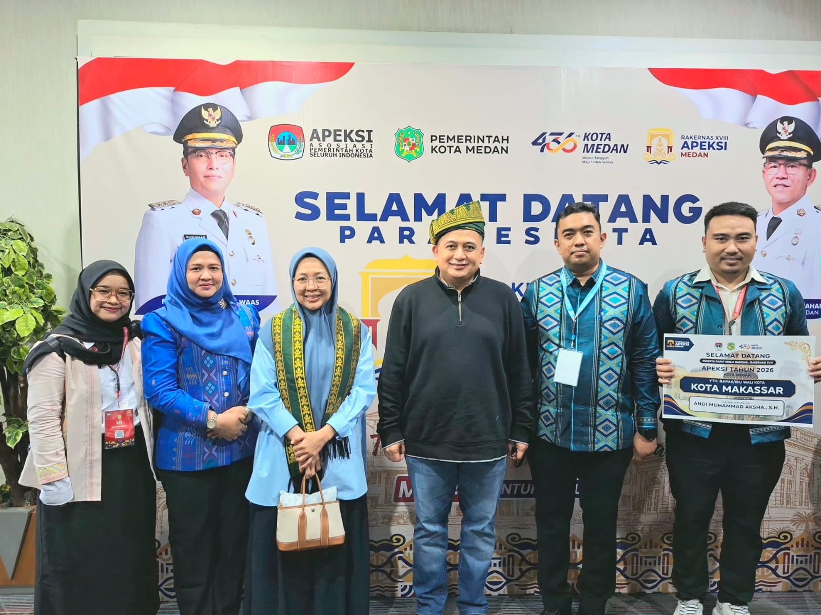 Bappeda Makassar Ikuti Forum Sektoral APEKSI 2026 di Medan 1 Delegasi Pemerintah Kota Makassar mengikuti Rakernas APEKSI 2026 di Medan