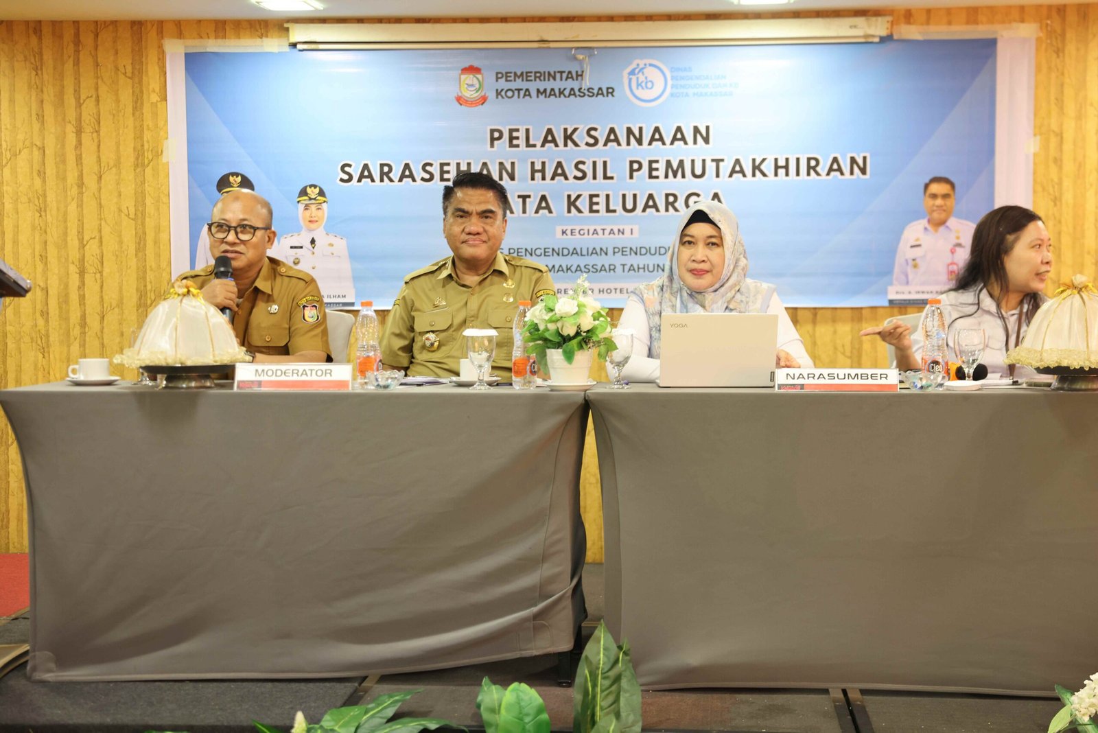Sarasehan hasil pemutakhiran data keluarga DPPKB Kota Makassar